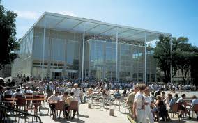 Carre D Art Mediatheque Of Nimes Foster Partners Foster Partners Nimes Norman Foster