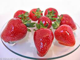 Glazed Strawberries Are Juicy With A Hard Candy Shell Recipe Candied Strawberries Recipe Fruit Tart Glaze Strawberry Candy