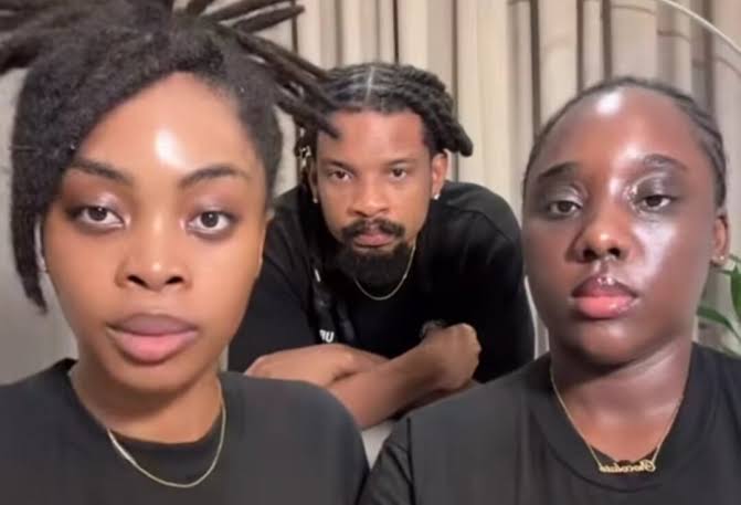 Kindly delete my videos ? Precious takes a dig at Jeffrey and Chidinma after split from romantic throuple