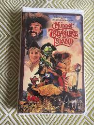Muppet Treasure Island On Vhs 1996 Tape Like New Clamshell Shows Wear Treasure Island Disney Presents Muppets