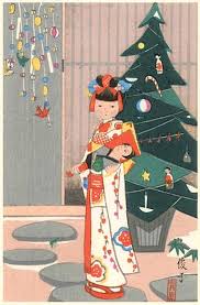 Madonna Child 70 Paintings Contextualized To Japan In 2020 Japanese Christmas Cards Japanese Christmas Vintage Christmas Cards