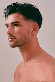 Men S Hair System For Thin Hair Color 1b Black Hair System Hair Piece Wavy Hair Men Mens Hairstyles Thick Hair Men Haircut Curly Hair
