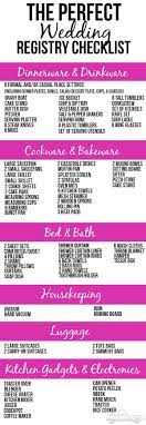 Wedding Registry Checklist Perfect Wedding Registry Wedding Registry Checklist Wedding Registry