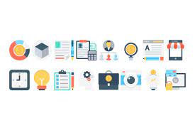 168 Flat Digital Marketing Icons Marketing Icon Digital Marketing Icon
