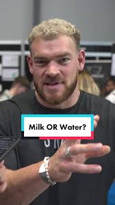 Milk or Water with Protein Powder? Fitness Influencers Decide