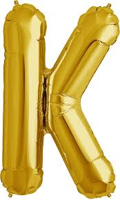 Download K 16 Gold Balloon Baloes Dourados Baloes Coloridos Letras De Ouro