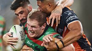 Rabbitohs vs wests tigers live nrl rugby. 7 21stvo V993m