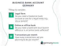 The fees business owners can expect to pay for a transaction account can be determined by factors including business type, transactional behaviour and required account features. Best Business Bank Account Germany Comparison Of The Best Banks
