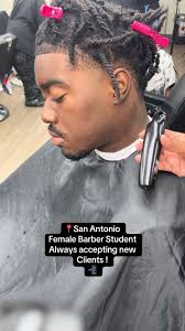 San Antonio Barber Student Offering Haircut Services