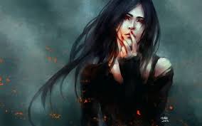Long Haired Bishies Purple Eyes Google Search Vampire Art Fantasy Art Women Female Art