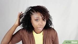 Braiding your hair into two cornrow braids always ends up with an amazing hairstyle, especially if you combine them with a long, curly weave. 3 Ways To Braid Extensions Wikihow