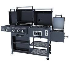 Smoke Hollow Pro Series 4 In 1 Gas Charcoal Combo Grill Sam S Club Gas And Charcoal Grill Combo Grills Gas Grill Smoker