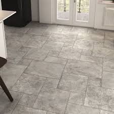 Stone Effect Tiles Grey Rustic Modular Grey Floor Tiles Rustic Flooring Rustic Tile Floor Tile Floor