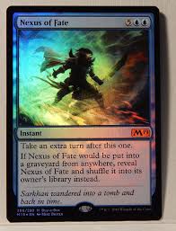 Nexus Of Fate Foil Mtg Core 2019 M Nm Mythic Buy A Box Promo Mtg Nexus Fate