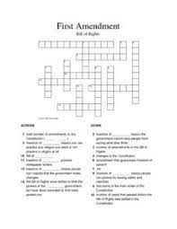 1st Amendment Lesson Plans Worksheets Lesson Planet