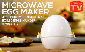 I'm so glad i finally asked my dad how he did it because it's worked so well for us!! Amazon Com Eggpod By Emson Wireless Microwave Hardboiled Egg Maker Cooker Boiler Steamer 4 Perfectly Cooked Hard Boiled Eggs In Under 9 Minutes As Seen On Tv Kitchen Dining