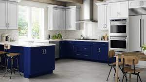 Free delivery and returns on ebay plus items for plus members. Navy Blue Shaker Cabinets Kitchen Cabinetry Wall Cabinets