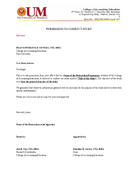 Thank you for guiding us in a right way. Letter Of Permission To Conduct Study For The Dean