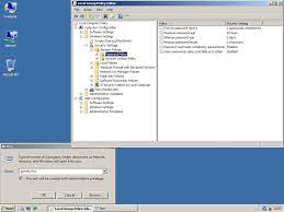 Open command prompt and in command window type gpupdate /force to update here computer. Disable Strong Passwords Enforcement Windows 2008 Workstation