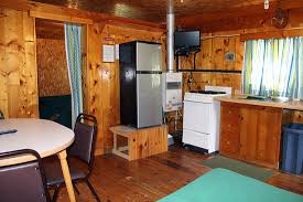rustic cabin kitchen area picture of