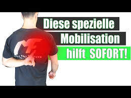 Schulterblattschmerzen Schmerzen Unter Dem Schulterblatt Lose Jetzt Diesen Muskel Youtube