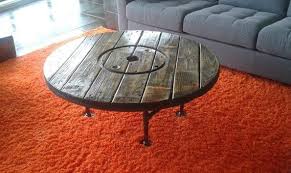 Diy Kabelrolle Tisch Ihr Eigener Designer Tisch Design Tisch Dekor Rustikale Couchtische