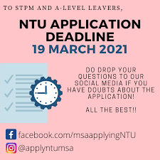 Find out information about different institutions and apply to them directly. Applying Ntu Singapore Malaysian Student Association Posts Facebook