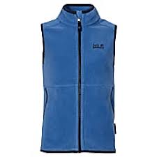 buy jack wolfskin kids hudson bay vest peacock blue online