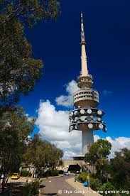 Black Mountain Tower Telstra Tower Black Mountain Canberra Act Australia