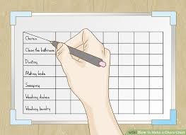 How To Make A Chore Chart Sada Margarethaydon Com