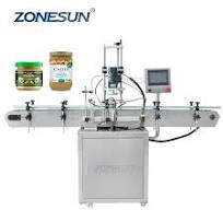 Finally Zs-xg440d Automatic Pepper Sauce Jam Jar Round Bottle Metal Twist  Off Caps Screw Capping Machine Best Choice [HY0cvJgu]