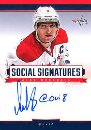 Color in this picture of alex ovechkin and share it with others today! Panini America 2013 14 Social Signatures Alex Ovechkin The Knight S Lance