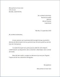 Il est important de toujours rester respectueux et neutre dans une lettre de démission. Modele De Lettre De Demission Standard Docutexte