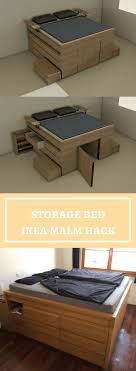 Fantastic Pics Storage Bed That S Roomy Enough For Your Entire Wardrobe Bed Entire Roomy Popular Ikea Bedroom Storage Ikea Bed Hack Diy Storage Bed
