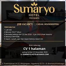 Buchen in über 85.000 reisezielen weltweit. Loker Hotel Jogja Untuk Smk Terbatas Loker Kerja Terbaru 2021