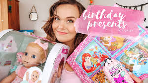 Diy gift ideas handmade inspiration. What We Got Our Daughter For Her 3rd Birthday Birthday Present Ideas Youtube