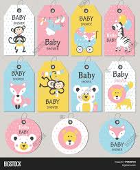 Our new baby shower game cards will have the whole room playing and smiling. Gift Tags Cards Baby Vector Photo Free Trial Bigstock
