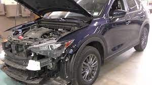 2019 Mazda Cx5 How To Repair Computer Electrical Aiming Front Radar After Collision Youtube