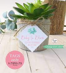 Image 0 Baby Shower Favor Tags Baby Shower Thank You Baby Shower Favors