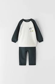 Conjunto De Felpa Snoopy Peanuts Zara Portugal Criancas Meninas Roupas Meninas