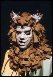 Ysengrin (a Wolf) with a Leering Look Upon His Face from the Chest Up