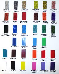 fiberglass color chart acme car compay