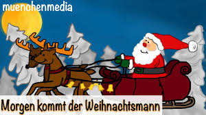 Der weihnachtsmann geht um das haus, tippe tapp tippe tapp, poch poch poch … am 9. Weihnachtsmann