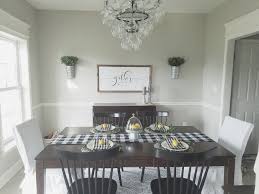 Black And White Dining Room Wall Decor Dining Room Update Dining Room Decor Farmhouse Dining Room Benjamin Moore Revere Pewter Farmhouse Dining Rooms Decor Farmhouse Dining Room Dining Room Decor