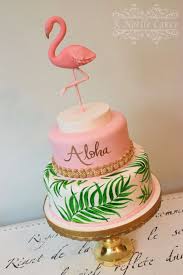 Bird In Hand Bake Shop Facebook Flamingo Cake By K Noelle Cakes Tropical Birthday Cake Pool Party Cakes Cool Birthday Cakes