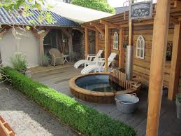 Badetonne Badezuber Badefass Hottub Hot Tub Www Isbjorn Hottubs De Gartengestaltung Badetonne