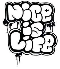 Click the colors of the different parts of the graffiti below. Graffiti Coloring Pages For Teens And Adults Best Coloring Pages For Kids