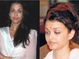 While her floral gown in the photo shared below is not that bad, her makeup, on the other hand, completely spoiled the look. Aishwarya Rai Without Makeup Saubhaya Makeup