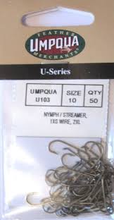 Umpqua Hooks Nymph Streamer U103 Size 6
