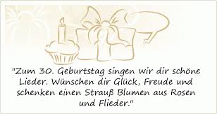Sprüche Zum 30 Geburtstag Einer Von 41 Sprüchen